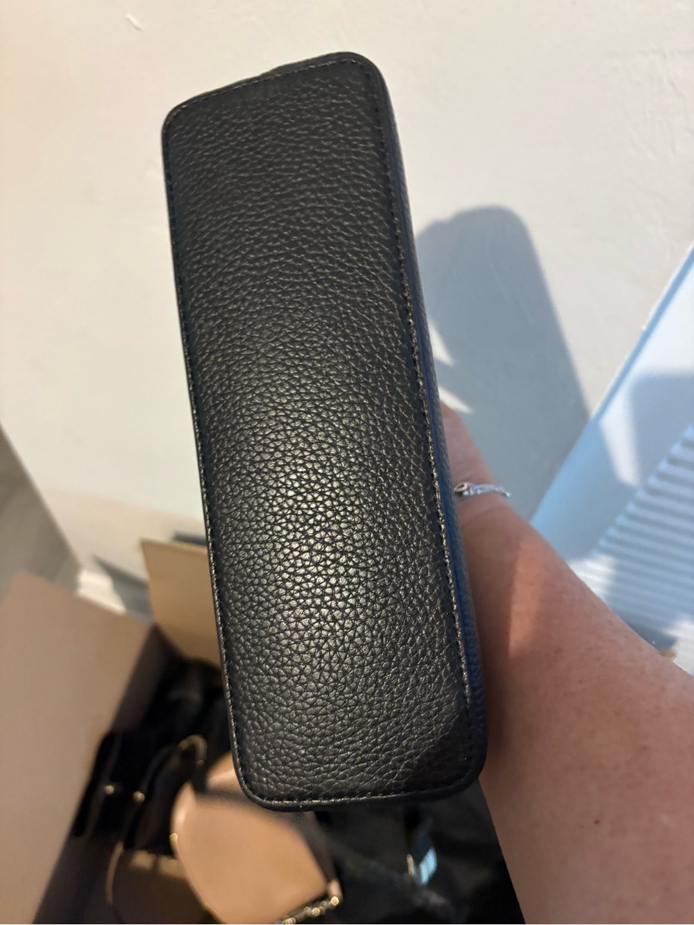 kate spade Black Pebbled Leather Crossbody Bag - Picture 3 of 4